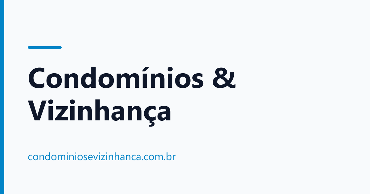 Tecnologia para condomínios: o que instalar em 2026